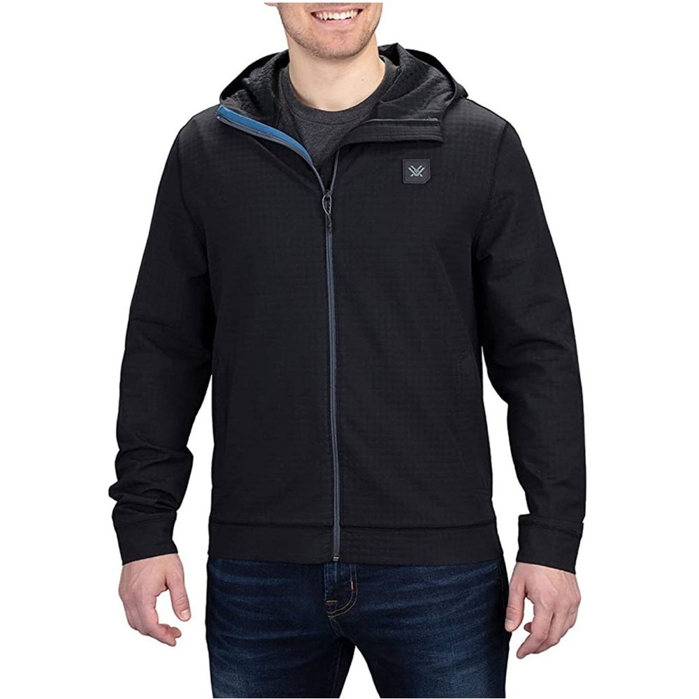 Black VORTEX Cloud-To-Ground Full Zip Jacket - XL- NWT